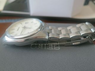 Seiko Mechanical SARB035 Wrist Watch for Men - Silver/Beige 12