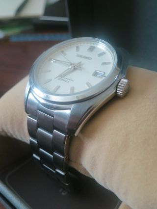 Seiko Mechanical SARB035 Wrist Watch for Men - Silver/Beige 3
