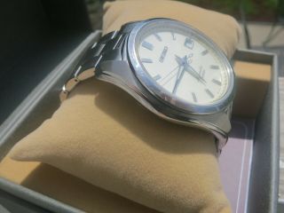 Seiko Mechanical SARB035 Wrist Watch for Men - Silver/Beige 6