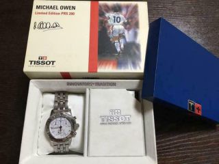 TISSOT PRS200 Michael Owen Model Men ' s Watch Limited Edition T17.  1.  986.  11 2