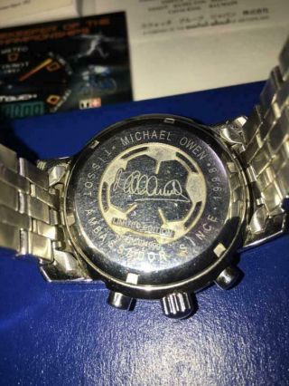 TISSOT PRS200 Michael Owen Model Men ' s Watch Limited Edition T17.  1.  986.  11 4
