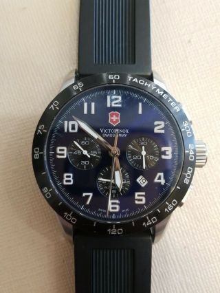 Victorinox Swiss Air Force Automatic Chronograph Stainless Steel Mens Watch