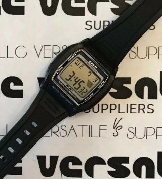 Casio Alarm Chronograph Water 50M Resist 5 Bar Watch - 2879 W - 201 - Fine 2