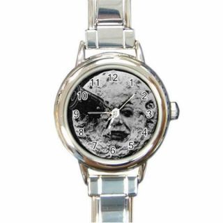 A Trip To The Moon 1902 Round Italian Charm Watch Ro43