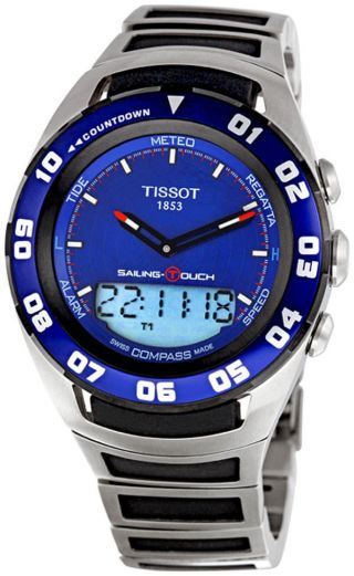 Tissot Sailing Touch Stainless Steel Mens Watch T056.  420.  21.  041.  00