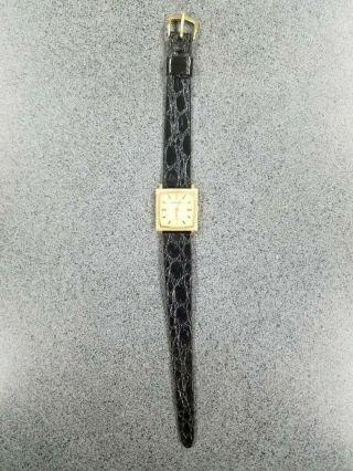 Longines 14k Yellow Gold Watch 17 Jewel 1962 - Seems To Well