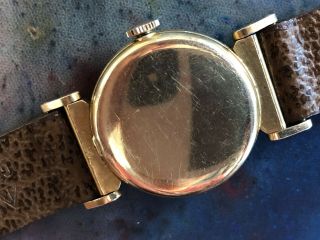 Vintage Hamilton Men ' s wristwatch art deco Prescott driver ' s runs cal.  987 E 7