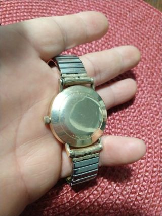 Vintage Mens Longines Ultra Chron 10k Gold Filled Automatic Wristwatch per 6