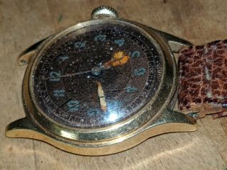 Vintage 14k Swiss Watch RUXTON 15Jewels Unadjusted Watch Face With Missing. 8