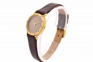 Bulova P9 Classic Ladies Gold Plated Quartz Petite Watch 1397 3