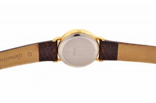Bulova P9 Classic Ladies Gold Plated Quartz Petite Watch 1397 4