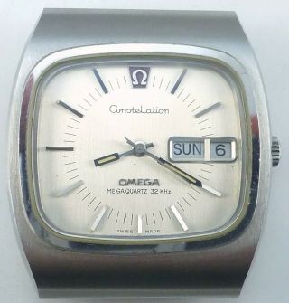 Vintage Omega Megaquartz 32khz Constellation Wristwatch