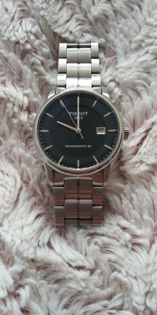 Tissot Luxury Automatic Stainless Steel Mens Watch T0864071129100