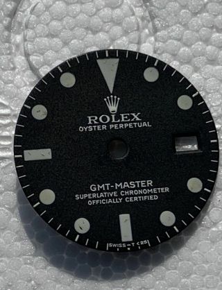 Vintage Rolex GMT Master ref.  1675 Matte Dial Only from 1968/69 2