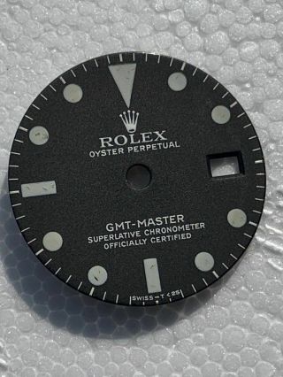 Vintage Rolex GMT Master ref.  1675 Matte Dial Only from 1968/69 5