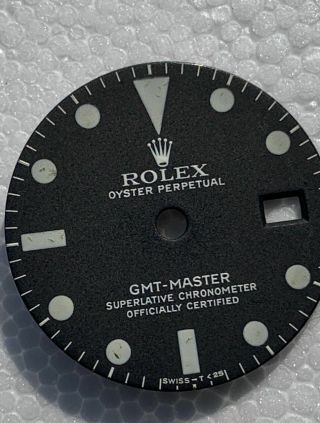 Vintage Rolex GMT Master ref.  1675 Matte Dial Only from 1968/69 6