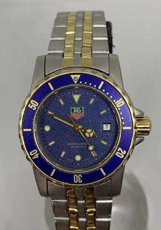 Tag Heuer 1500 Series Two Tone Wd1423 Women 