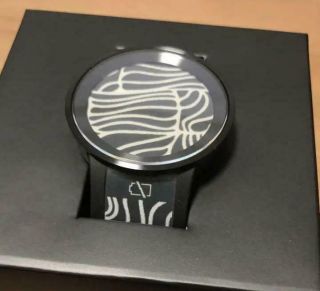 Sony Fes Watch U Premium Black " Fes - Wa1/b " Made In Japan Wristwatch F/s