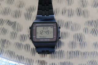 Seiko Spirit SBPG003 S760 - 0AA0 Digital Solar Watch Stainless Steel Radio Wave 4