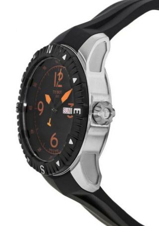 Tissot T - Navigator Automatic Black Dial Men ' s Watch T0624301705701 2