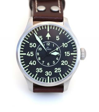Laco Aachen 42 Pilot Wristwatch