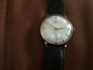 Vintage Omega Gold Plated Mechanical Watch Cal.  267 Not 36 Mm