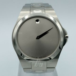 Movado Luno Sport Mens 0605557 Stainless Steel Swiss Watch