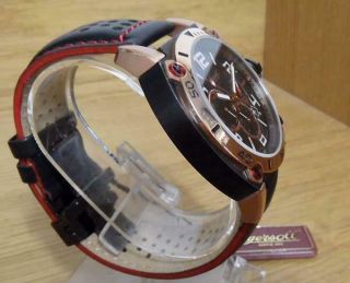Mens Rose - Gold & Black Ingersoll Bison 8 Automatic IN2806RBK Diver Style Watch 4