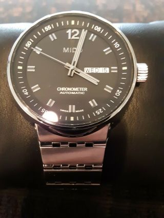 Mido Automatic 42mm Chronometer Chronograph Swiss Watch