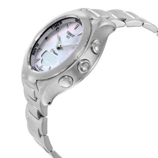 $995 Tissot T - Touch Lady Solar Mother of Pearl Dial Quartz Watch T0752201110100 2