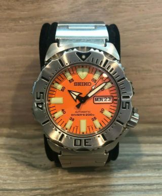 Seiko Orange Monster Diver Skx781 Automatic Men Watch - 1st Generation