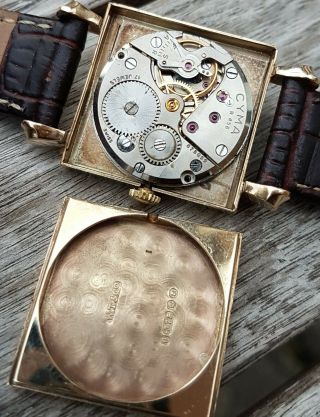 J W Benson gents watch 1960,  9ct solid gold,  Decent watch 5