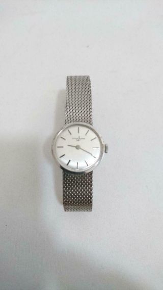 Ulysse Nardin Hand Winding Vintage Ladies Wrist Watch From Japan