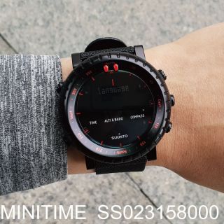 Suunto Core Black Red Ss023158000 Outdoor Watch Altimeter Barometer Compass