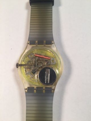 1985 Vintage Swatch Watch GK101 Technosphere Exc Cond 8