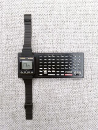 Seiko UC - 3000 VERY Rare Vintage Computer Watch (Memo - Diary) 8