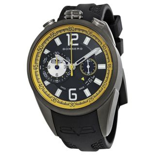 Mens Bomberg Swiss Made Ns44chpgm.  0083.  2 Chronograph Black Dial Watch