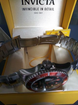 Invicta Mens Pro Diver Quartz Diving Watch W/ Stainless - Steel Strap,  Silver,  9 4