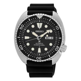 Seiko Mens Srp777 Turtle 45mm Rubber Strap Automatic Movement Day/date Watch