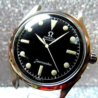 Vintage Omega Seamaster Bumper Automatic Mens Watch