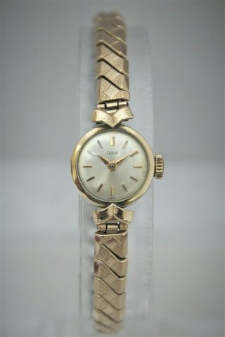Tudor By Rolex - 18k Gold Filled Ladies Vintage Watch - -