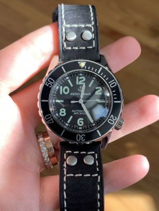 Zeno Basel Wrist Watch Steel W/ Date Automatic