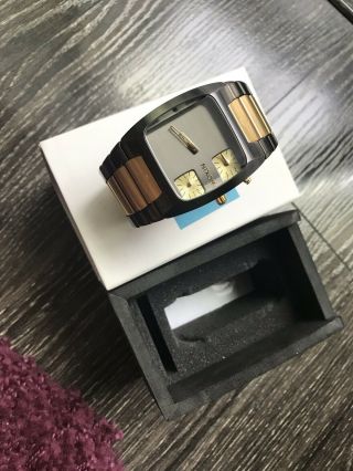 Mens Nixon The Banks Watch Gunmetal And Gold Stainless Steel Rare Colorway