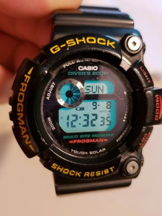 Casio G Shock Gw 200z Frogman