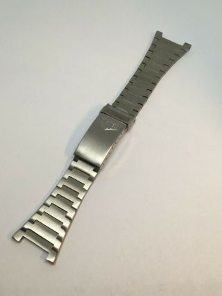 Vintage Heuer Watch Bracelet - Chronosplit Stainless Steel