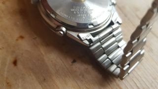 Vintage Seiko 7A38 - 7060 Chronograph Day/Date Quartz Men ' s Watch - Year 1984 8