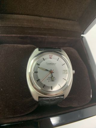 omega constellation Electronic Chronometer F300hz Day/date 2