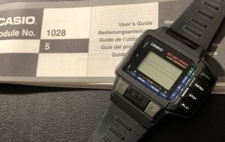 Casio Cmd - 10 1028 Wrist Remote Tv/vcr Controller Watch