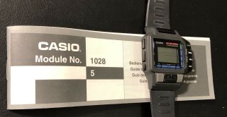 CASIO CMD - 10 1028 Wrist Remote TV/VCR Controller Watch 2