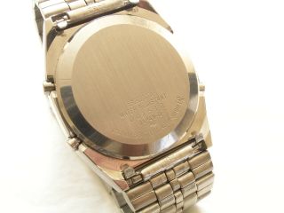 Japan SIEKO A258 Digital Alarm Chronograph Solar Quartz Stainless Steel Watch 6